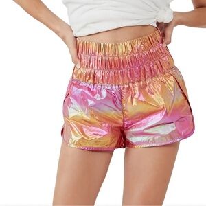 Free People Movement Way Home Shine Shorts